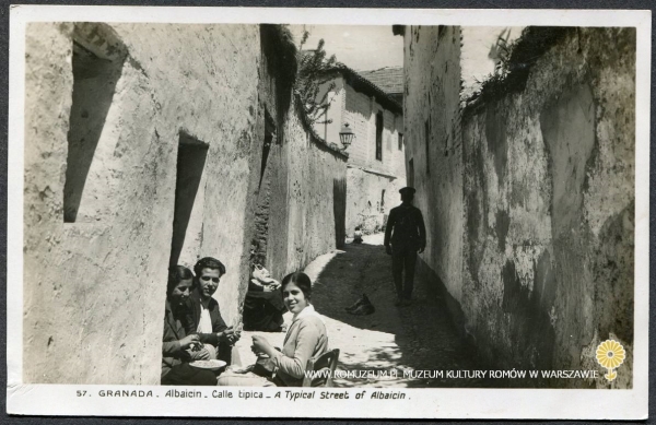 Granada, Albaicin. Calle tipica